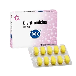 Claritromicina 500 Mg Tab X 10 Mk Tq