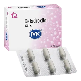 Cefadroxilo 500 Mg X 12 Cap Mk Tq