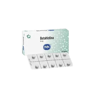 Betahistina 8 Mg X 20 Tabletas Mk Tq