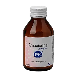 Amoxicilina 250mg/5ml Polvo Fco X 100 Ml Mk Tq