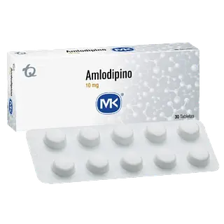 Amlodipino Mk 10mg X 30 Tab Tq