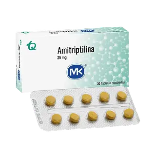 Amitriptilina 25 Mg Tab X 30 Mk Tq