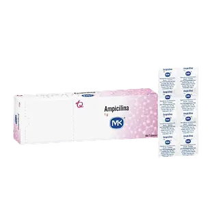 Ampicilina 1 Gr Tab Caja X 100 Mk Tq