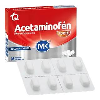 Acetaminofen Mk 500mg X 16 Tab Tq